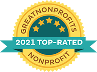 GreatNonprofits 2021 badge