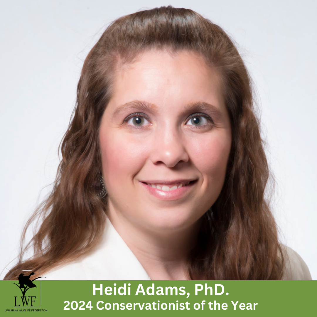 Louisiana Tech Professor Heidi Adams Named Conservationist of the Year ... Louisiana Tech Professor Heidi Adams Named Conservationist of the Year ...