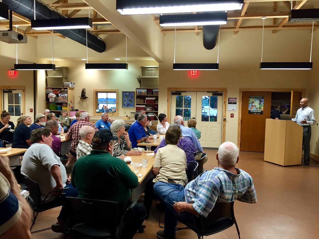 Convention1 Board meetings feature guest speakers on current issues.